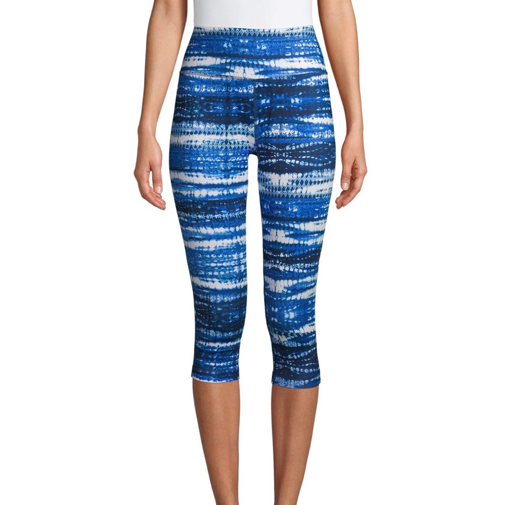 Under Armour Blue tie dye all seasons gear Legging size Small